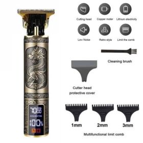 Beard Trimmer Hair Clippers Cordless Hair Cutting Barber Shaving Machine For Men Rechargeable