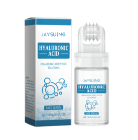 Jaysuing Hyaluronic Acid Roller Essence Improves Skin Pores, Hydrates And Moisturizes To Enhance Facial Gloss