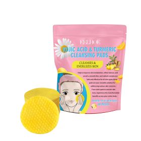 Turmeric Acid Cleansing Pad Gentle Cleansing Skin Care To Reduce Acne Face Brightening Delicate Pores