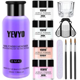 Professional Acrylic Nail Kit, Acrylic Powder And Liquid Set