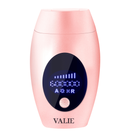 Pulse laser hair removal instrument With Logo (Option: Pink-US)