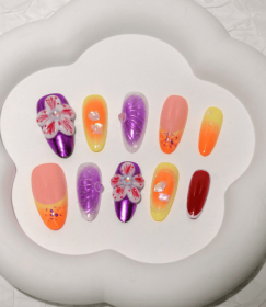 Floral Fantasy Rainbow (Option: M)