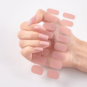 Pure Color 16 Nail Stickers (Option: CS002-1PC)