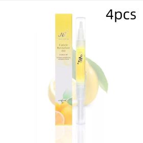 Nail Nutrition Pen Finger Margin Pen Nutrition Oil (Option: F-4PCS)