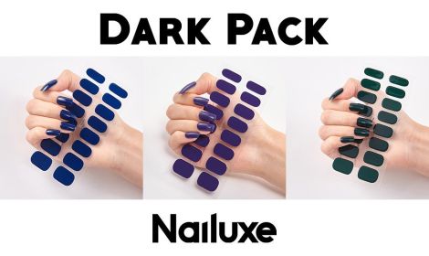 Pure Color 16 Nail Stickers (Option: Set7-1PC)