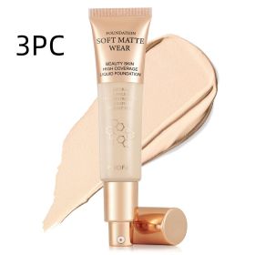 PHOFAY Full Coverage Foundation (Option: 02 3PCS)
