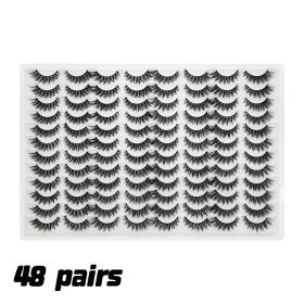 3D False Eyelashes Are Multi-layered, Realistic, Soft And Comfortable (Color: Black)