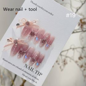 Handmade Long Pearl Mountain Ice Transparent Camellia Wear Armor (Option: Wear A Plus Tool-L)