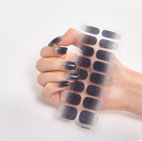Pure Color 16 Nail Stickers (Option: CS043-1PC)