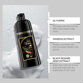 Ierhe Natural Brown Hair Care Plant  Homemade Cleansing Herbal Moisturizing Shampoo (Option: 2pcs)