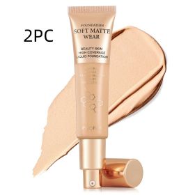 PHOFAY Full Coverage Foundation (Option: 03 2pcs)